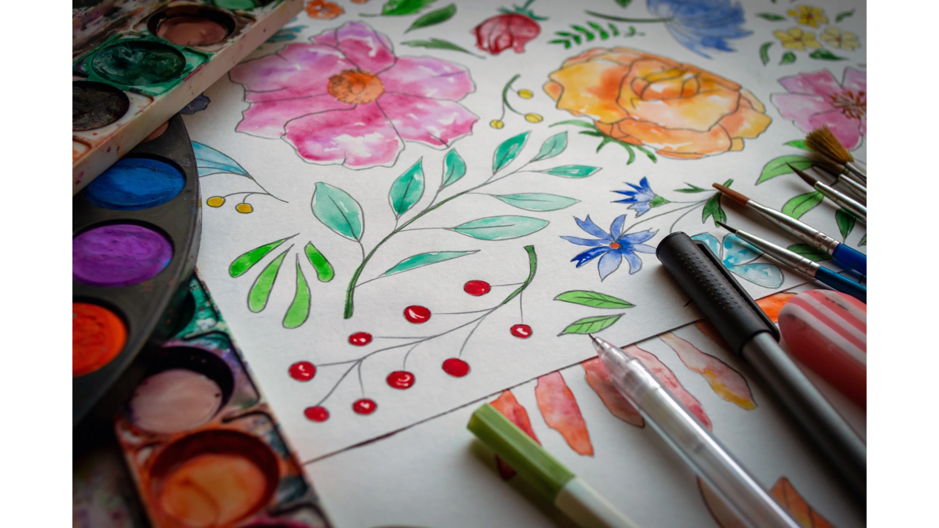 Create Collection, Growth Bridge Drawing, Coloring